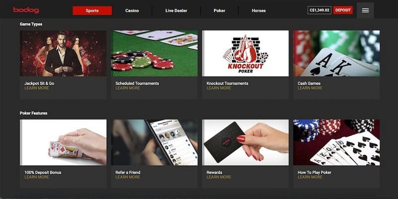 BODOG POKER CA